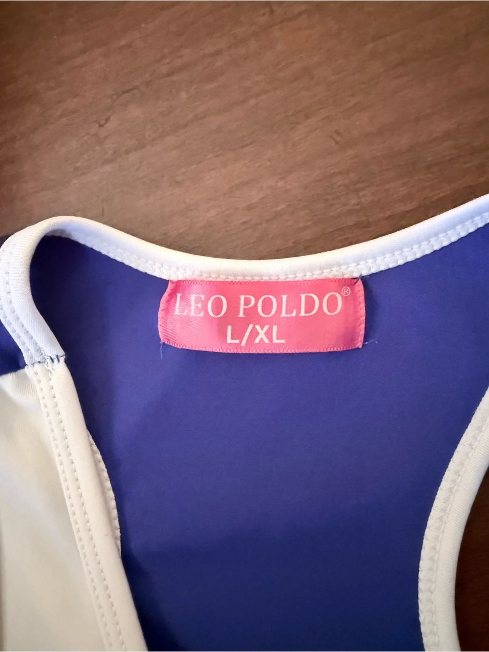 Leo Poldo supportive racerback